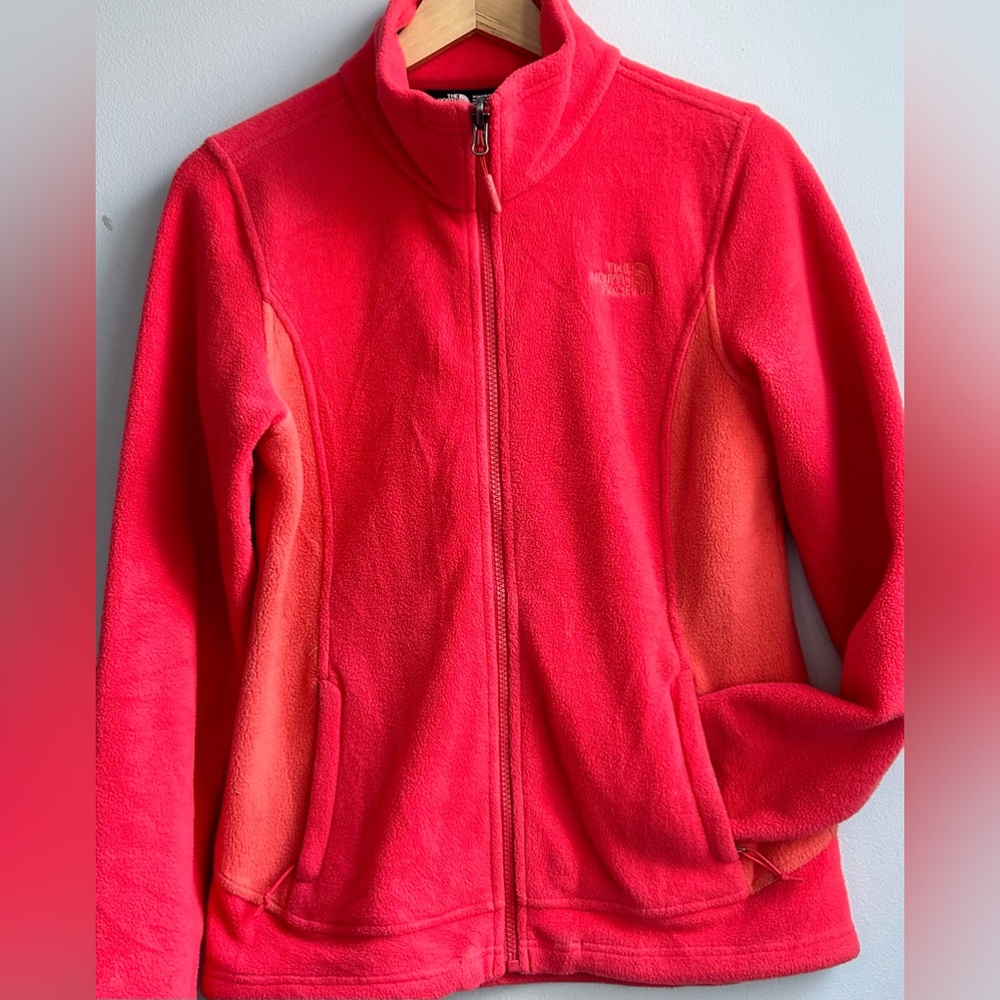 THE NORTH FACE womens small full zip fleece warming layer